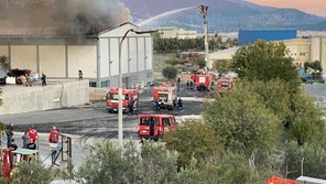 Κάηκαν αποθήκες λαδιού και βιοντίζελ στην Β΄ΒΙΠΕ Βόλου